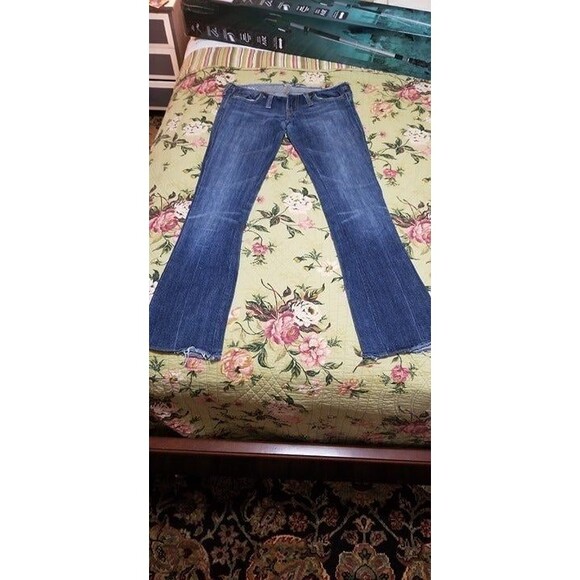 7 For All Mankind, Festival Jeans, cut to Fringe Low Waist Sze 26 W - Picture 8 of 15